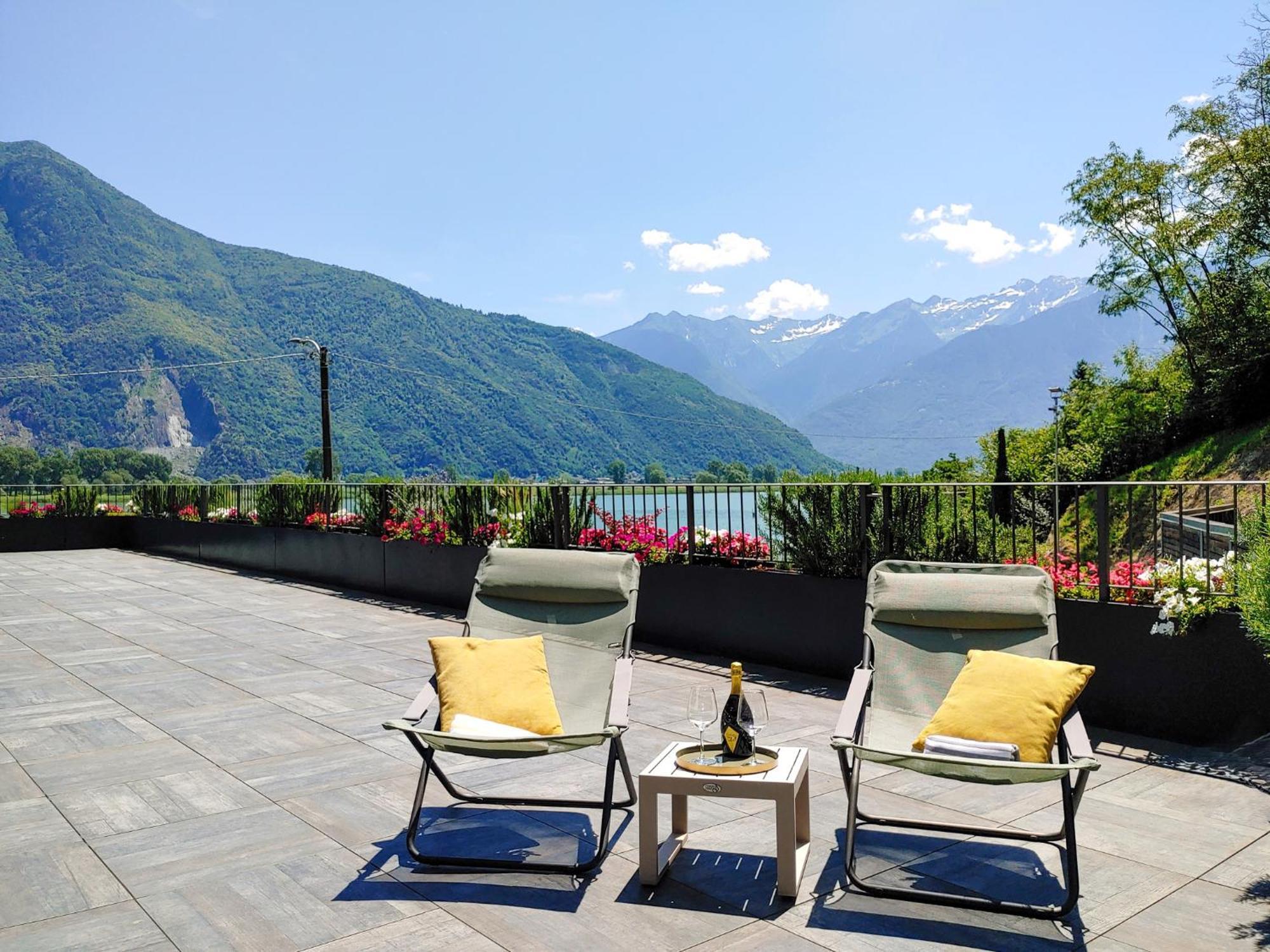 Dascio Vita See Ferienwohnung Mit Dachterrasse ภายนอก รูปภาพ