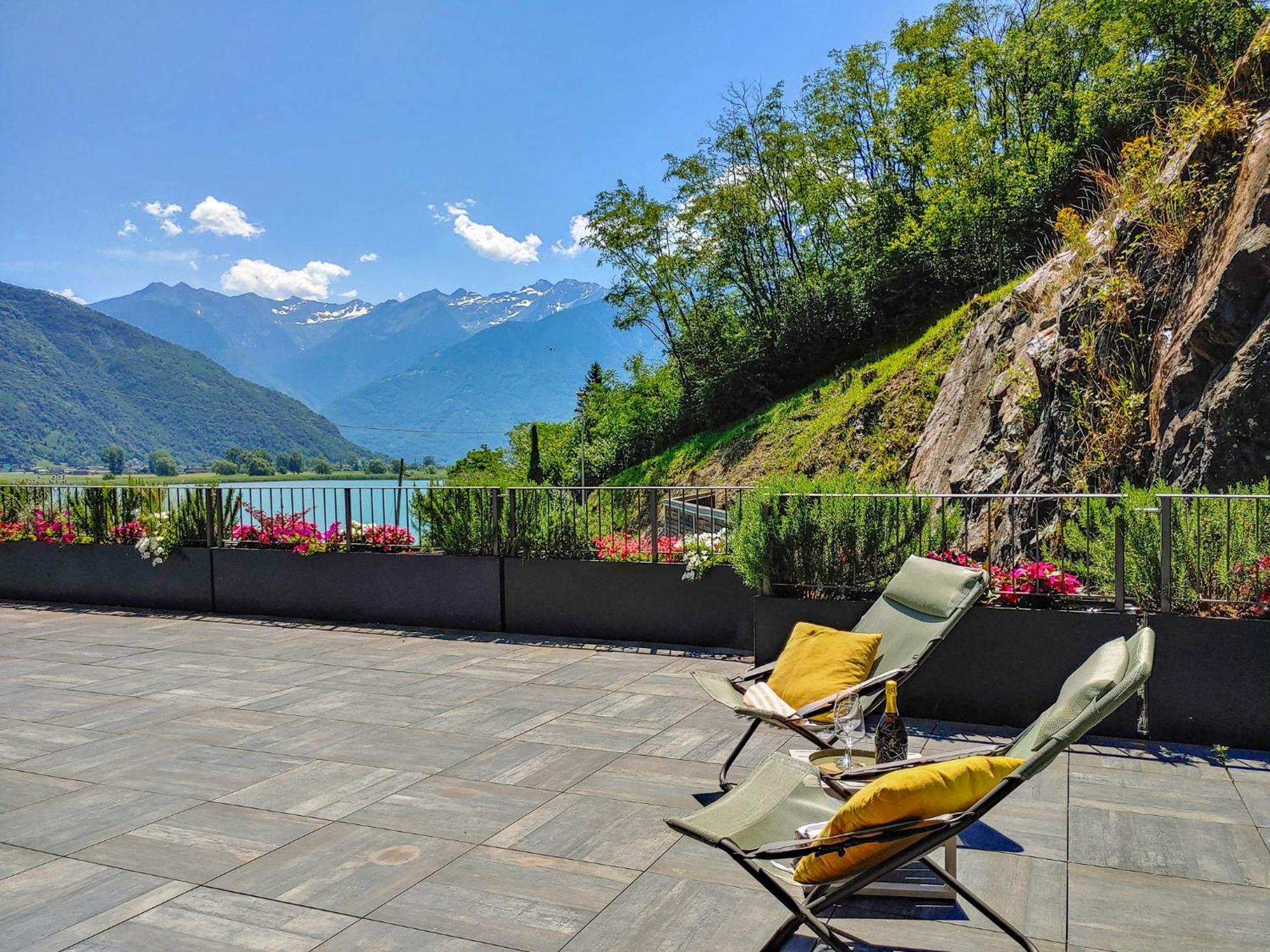 Dascio Vita See Ferienwohnung Mit Dachterrasse ภายนอก รูปภาพ