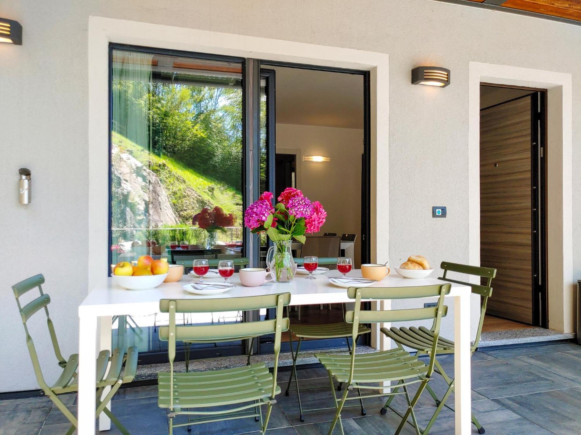 Dascio Vita See Ferienwohnung Mit Dachterrasse ภายนอก รูปภาพ