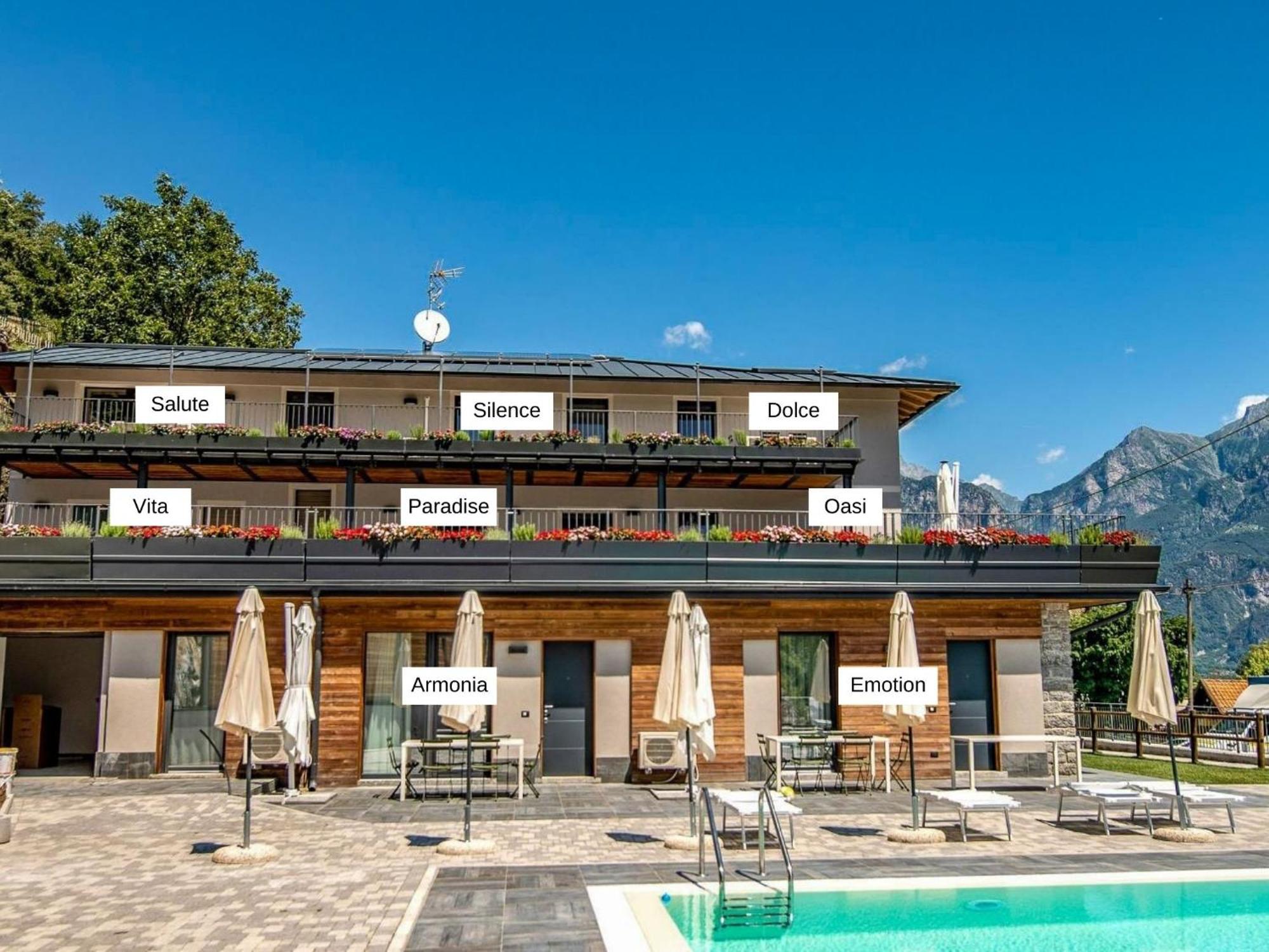 Dascio Vita See Ferienwohnung Mit Dachterrasse ภายนอก รูปภาพ